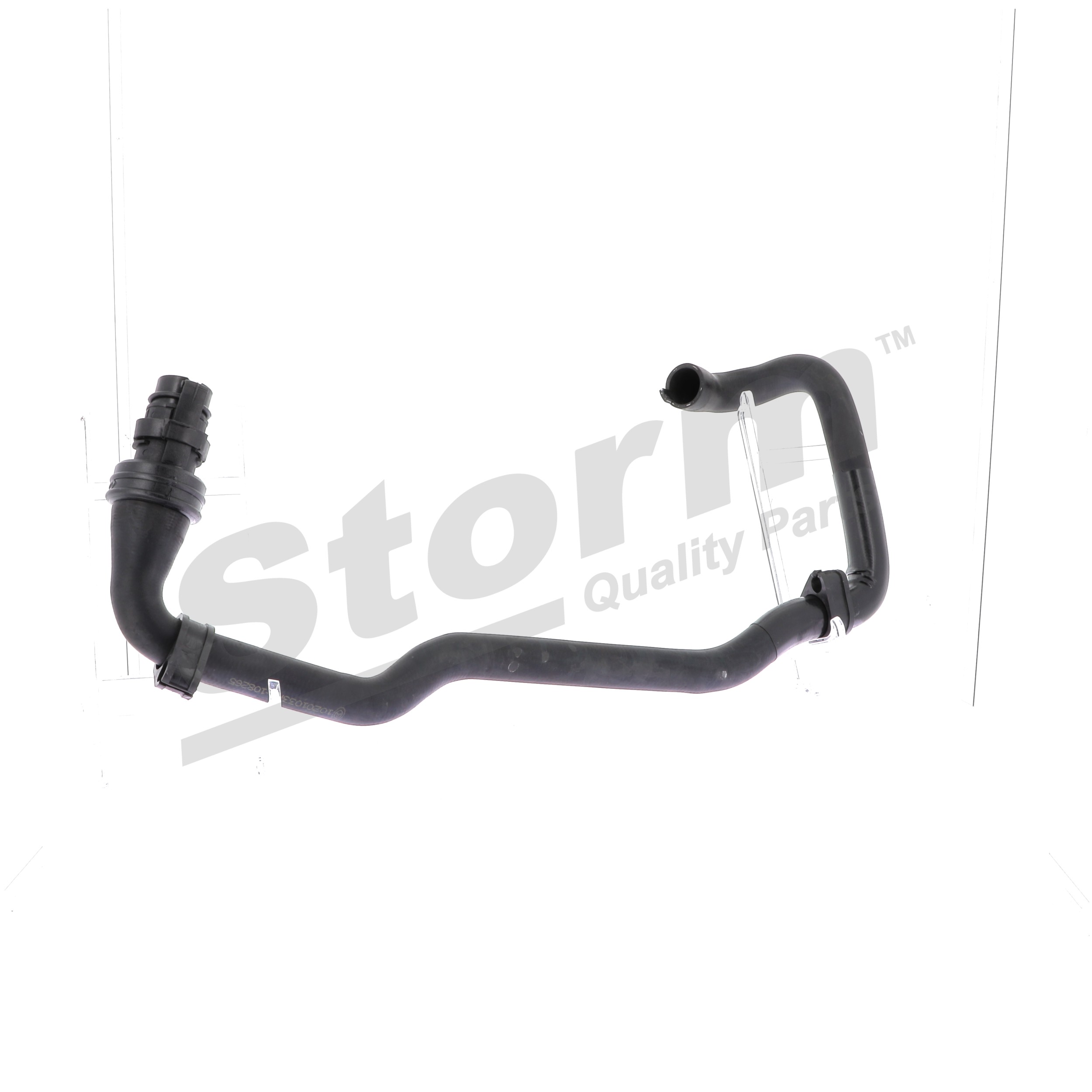 Numer OEM 1351 J4 - Przewód elastyczny chłodnicy F8265 PEUGEOT, CITROËN, DS