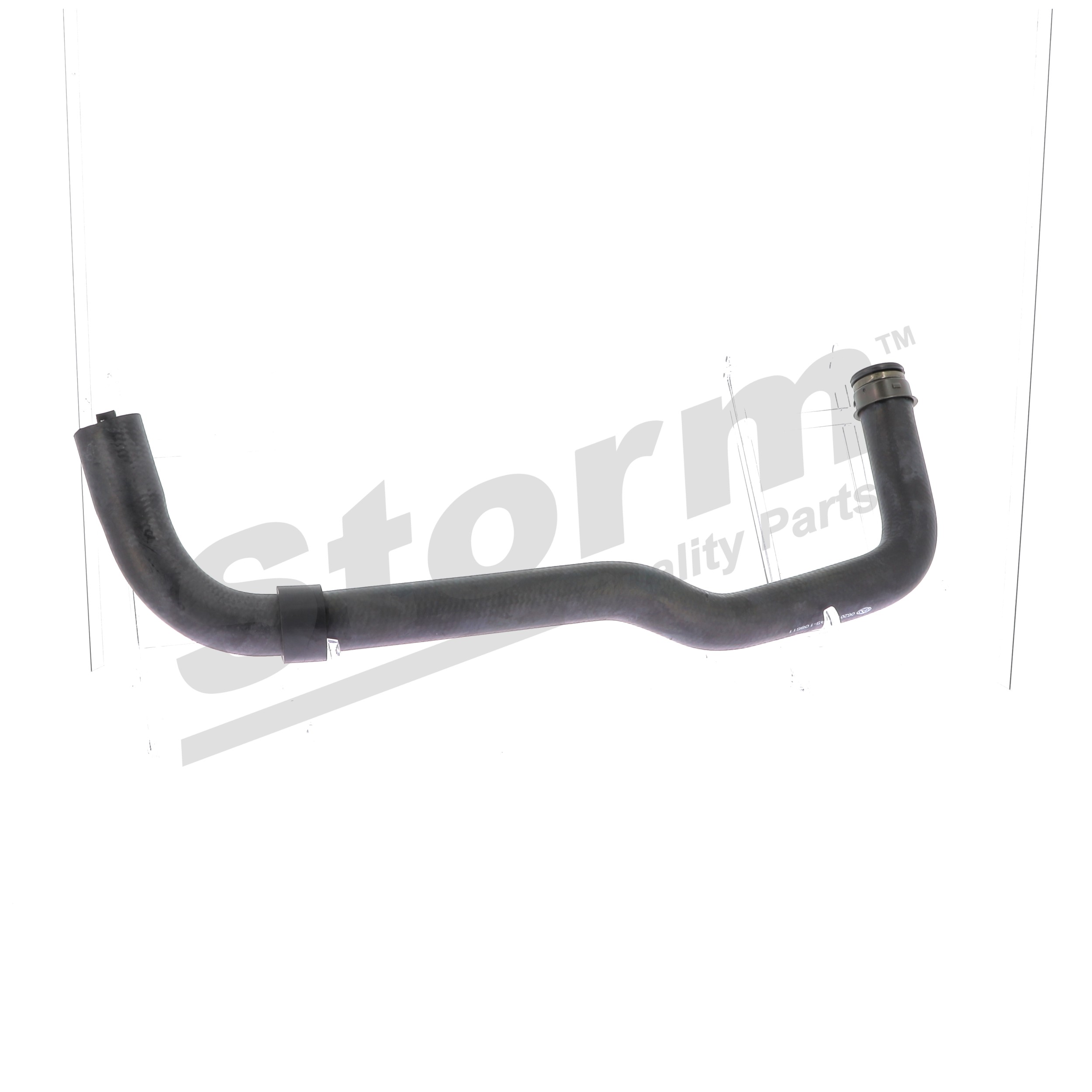 Numer OEM 1351.ZC - Przewód elastyczny chłodnicy F8810 PEUGEOT, CITROËN, DS
