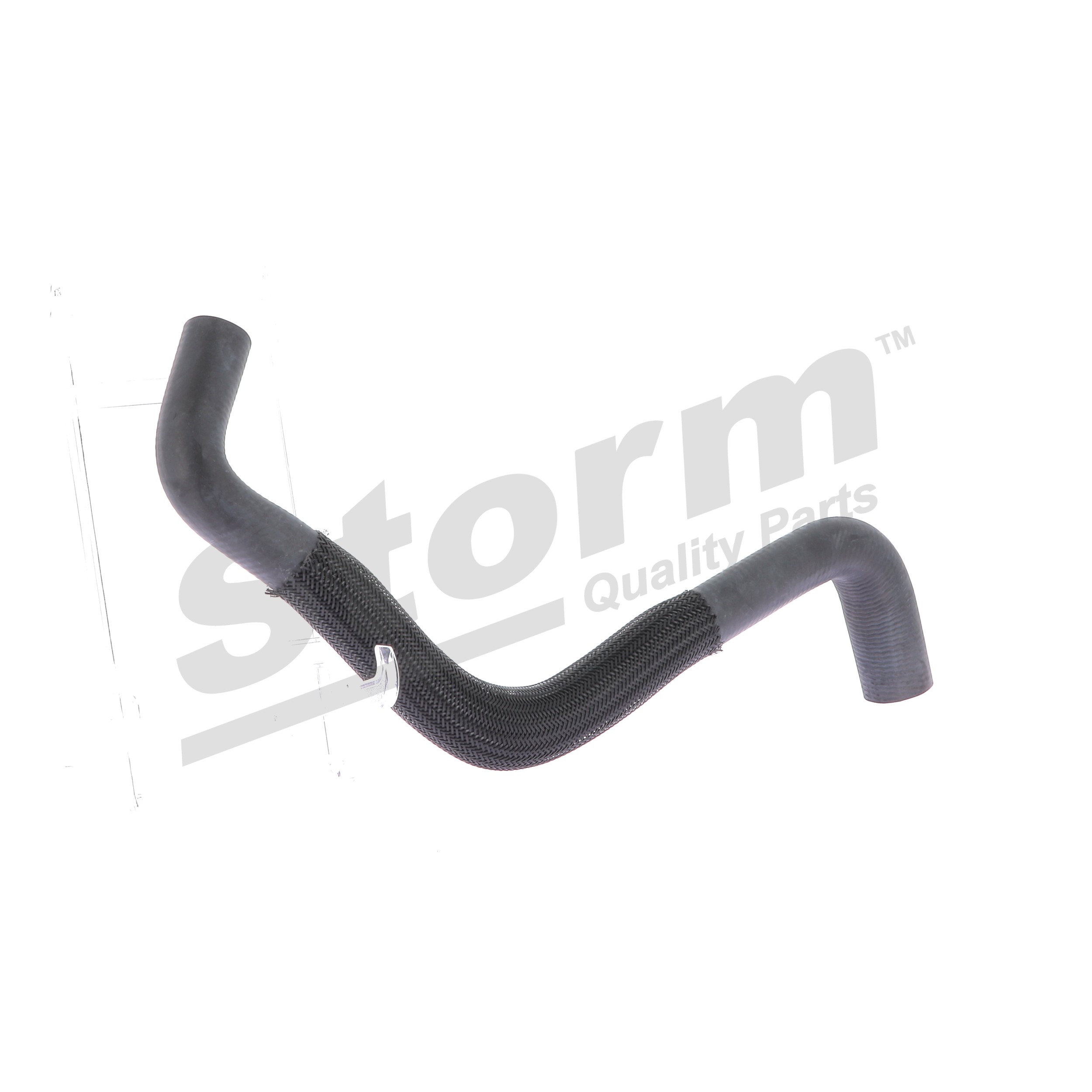Numer OEM 1351 JG - Przewód elastyczny chłodnicy F9437 PEUGEOT, CITROËN, DS