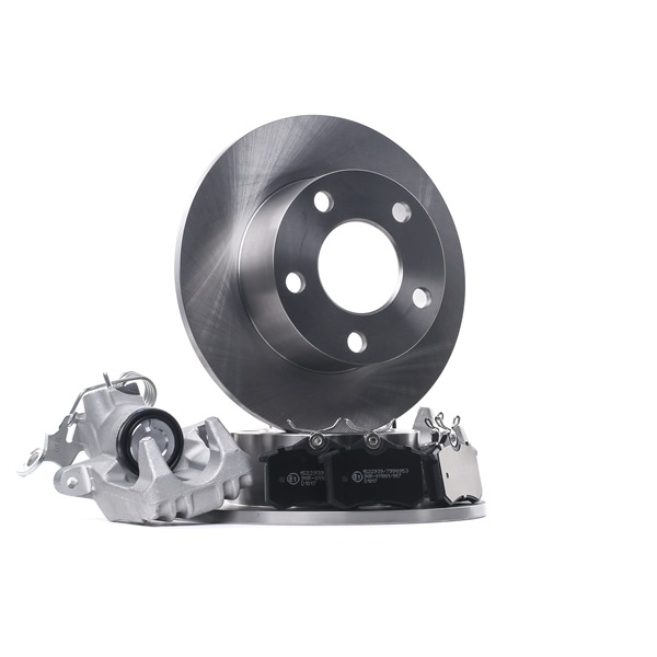 Bremsen-Set 3405B1690 RIDEX SKODA Superb I Limousine (3U4) 1.9 TDI 2008 115 PS