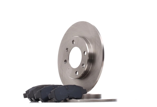 RIDEX 3405B1691 Bremsscheiben und -beläge Hyundai i20 PB