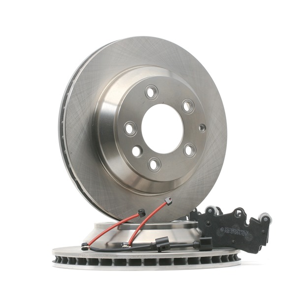 Kit dischi e pastiglie 3405B1730 RIDEX Volkswagen Touareg I (7LA, 7L6, 7L7) 2.5 R5 TDI 2006 163 CV