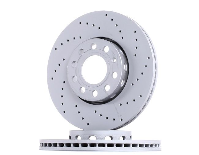 Número OEM JZW 615 301 F - Disco de freno 100.1216.52 SEAT, AUDI, SKODA