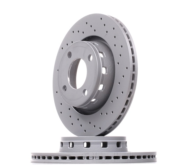Número OEM 8A0 615 301 A - Disco de freno 100.1222.52 SEAT, AUDI, SKODA, PORSCHE