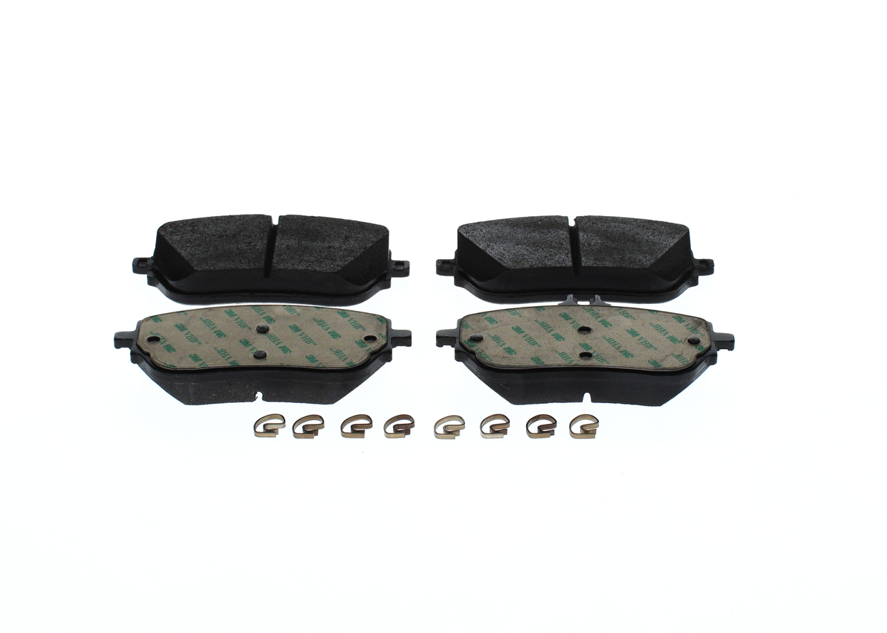 BOSCH 0 986 424 887 Bremsbelagsatz Scheibenbremse MERCEDES-BENZ A-Klasse (W177)