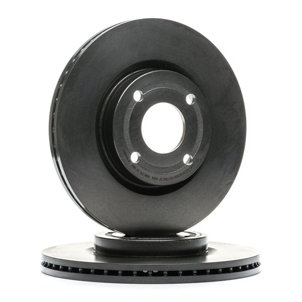 Freins Ford Fiesta Mk7: Disque de frein BREMBO 09.D103.11