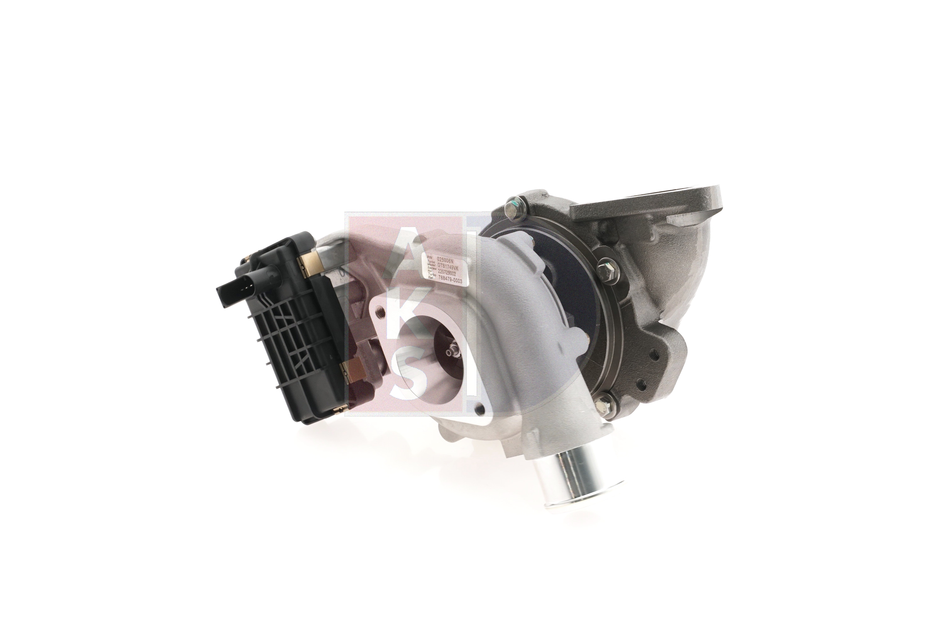 Turbolader 025006N AKS DASIS LAND ROVER Defender Pick-up (L316) 2.2 Td4 4x4 (L317) 2012 122 hk