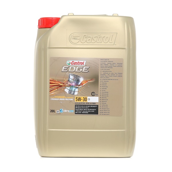 Olio motore 15DE44 CASTROL MITSUBISHI Eclipse II Coupe (D32A) 2.0 Turbo 4WD (D33A) 1995 214 CV