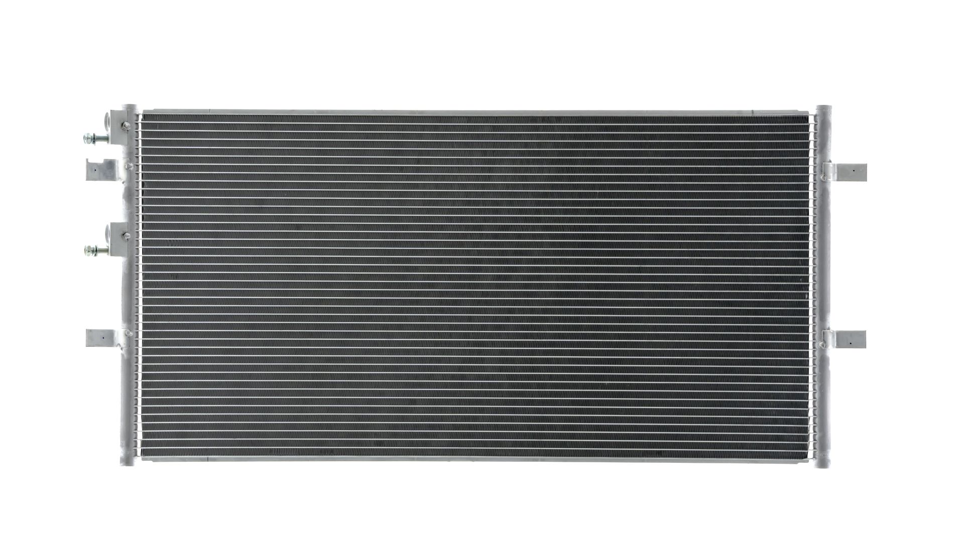 Condensor voor airco AC 695 000S MAHLE ORIGINAL FORD Transit Mk6 Flatbed vrachtwagen / Chassis (V347, V348) 2.4 TDCi RWD 2007 115 Pk