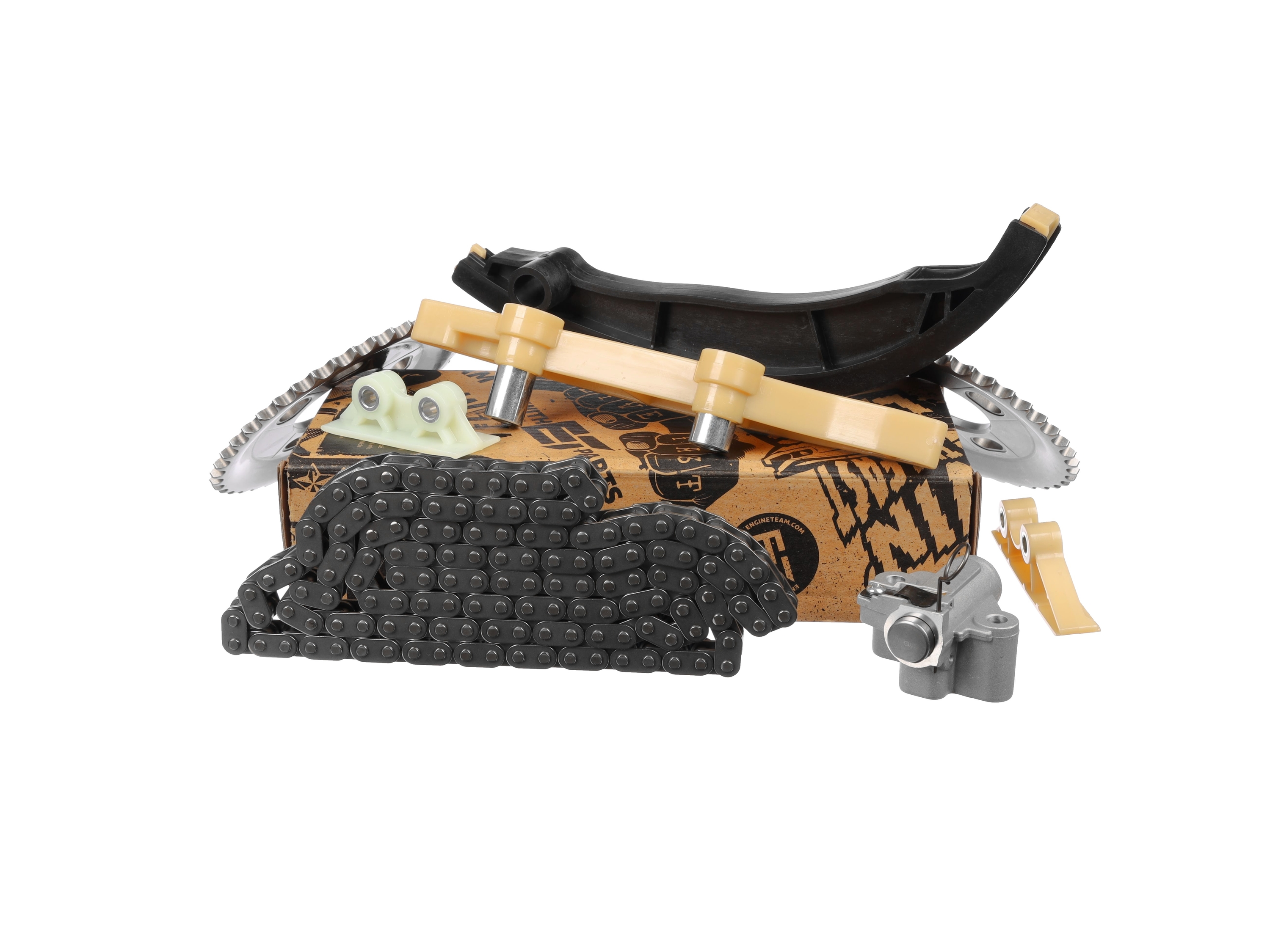 Distributieketting kit RS0104 ET ENGINETEAM FORD Transit Mk6 Flatbed vrachtwagen / Chassis (V347, V348) 3.2 TDCi RWD 2012 200 Pk