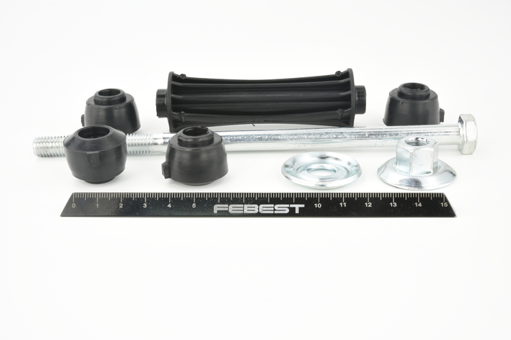Axle suspension Silverado II 1500 Crew Cab Pickup: Anti-roll bar link FEBEST 1023-AVALF-KIT