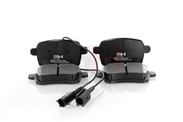 Kit pastiglie freni GH-410114 GH ALFA ROMEO Giulietta Van (940_) 2.0 JTDM (940FXQ1A) 2015 150 CV