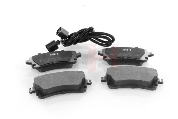 Número OEM 4E4 698 451 A - Pastilhas de travão GH-410204 VW, AUDI, SEAT, SKODA, SATURN