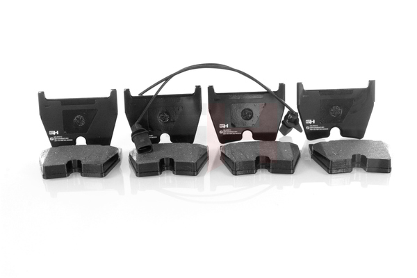 Numéro OEM 3D0 698 151 A - Plaquettes de frein GH-410212 AUDI, SEAT, SKODA, LAMBORGHINI