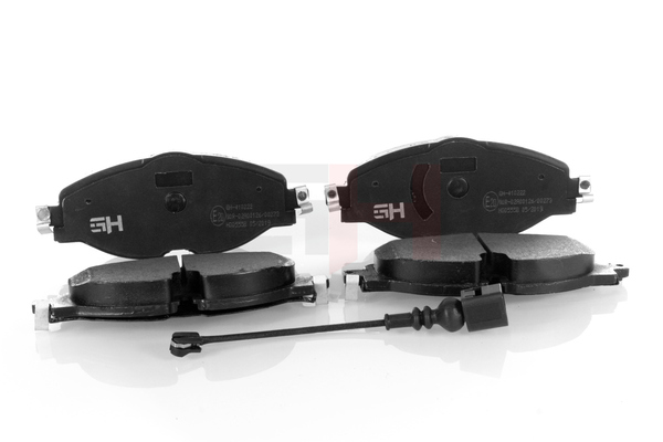 Número OEM 8V0 698 151 A - Juego de pastillas de freno GH-410222 SEAT, AUDI, FORD, SKODA