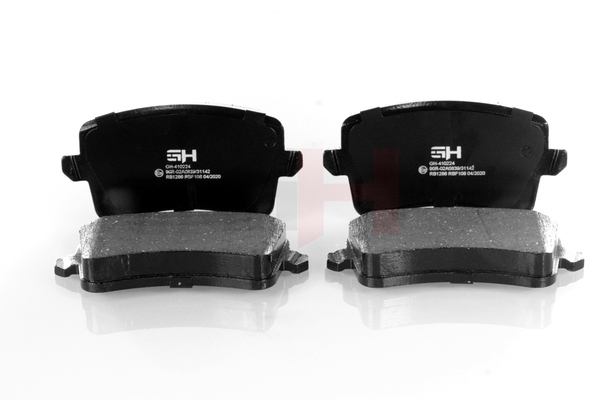 Número OEM 8K0 698 451 C - Juego de pastillas de freno GH-410224 SEAT, AUDI, SKODA