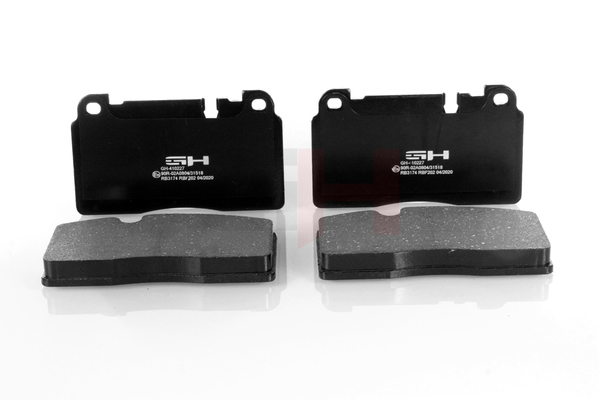 Número OEM 8R0 698 151 D - Juego de pastillas de freno GH-410227 SEAT, AUDI, FORD, SKODA, PORSCHE