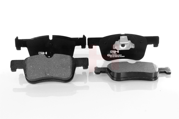 Bremsbeläge GH-410332 GH 34116850567 für Verschleißwarnanzeige vorbereitet