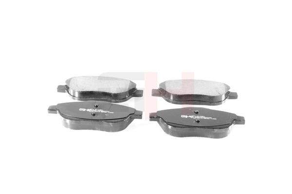 Número OEM 16 17 282 980 - Pastilhas de travão GH-410611 MERCEDES-BENZ, PEUGEOT, OPEL, CITROËN, DS