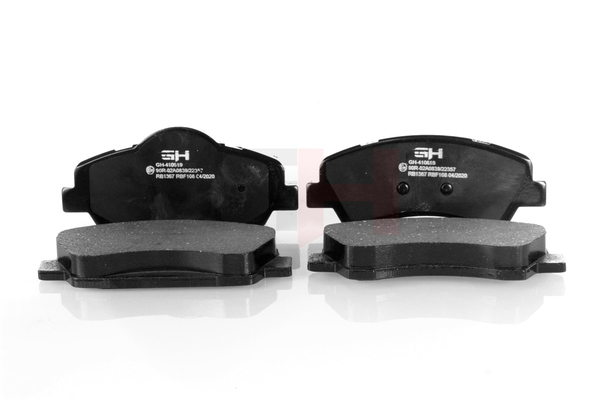 Número OEM 16 086 913 80 - Juego de pastillas de freno GH-410619 MERCEDES-BENZ, PEUGEOT, CITROËN, OPEL, DS