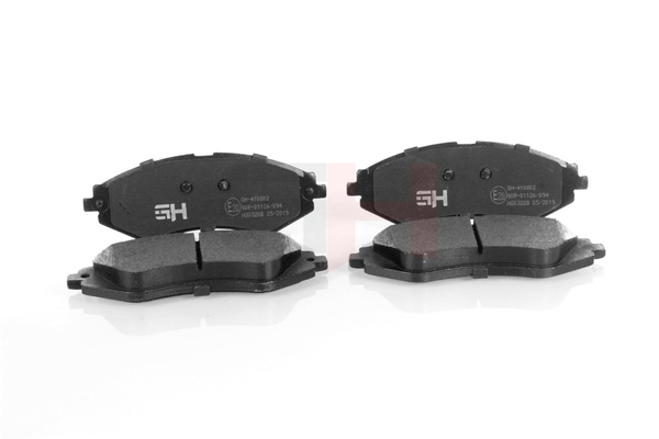 Brake pad set GH-410802 GH 16 05 087 FORD, VAUXHALL, SKODA, JAGUAR, OPEL