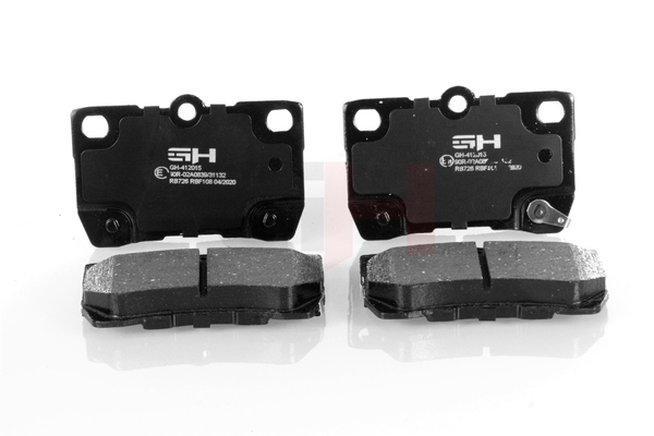Número OEM 04466 30230 - Juego de pastillas de freno GH-412015 TOYOTA, LEXUS, SATURN, WIESMANN