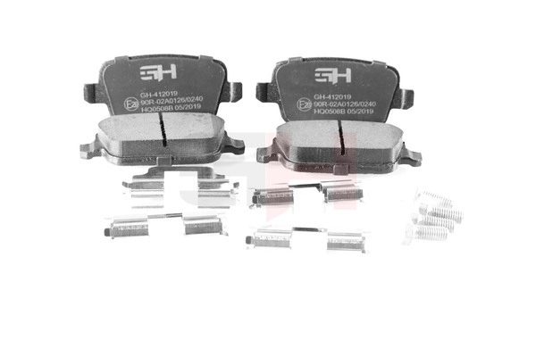 OEM nummer 1 503 969 - Bremseklosser GH-412019 VOLVO, FORD, LAND ROVER, VAUXHALL
