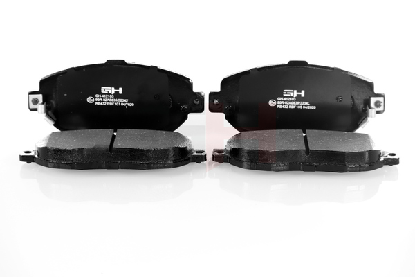 Número OEM 04465 30272 - Juego de pastillas de freno GH-412103 TOYOTA, LEXUS, SATURN, WIESMANN