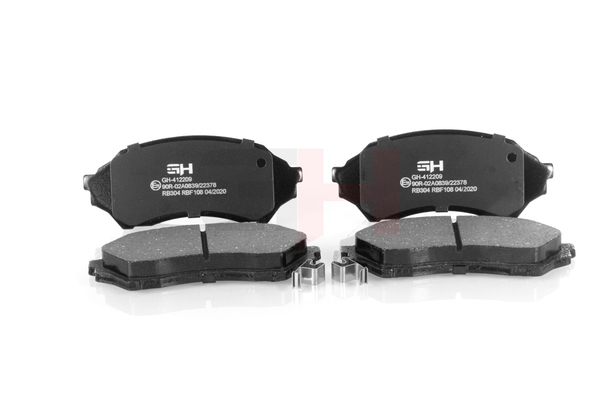 OEM-Nummer BJYD 33 23Z - Bremsbeläge GH-412209 FORD, MAZDA, SUZUKI, MERCURY