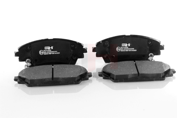 Número OEM BHY1 33 28ZA9C - Juego de pastillas de freno GH-412240 MAZDA