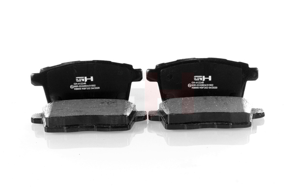 Número OEM 7T4Z 2001 A - Juego de pastillas de freno GH-412246 FORD, MITSUBISHI, MAZDA, FORD USA, LINCOLN
