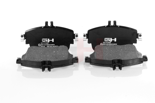 Numéro OEM A 008 420 04 20 - Plaquettes de frein GH-412303 MERCEDES-BENZ