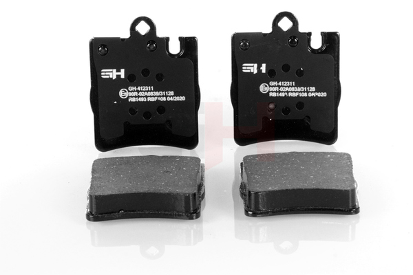 Número OEM A 005 420 19 20 41 - Juego de pastillas de freno GH-412311 MERCEDES-BENZ