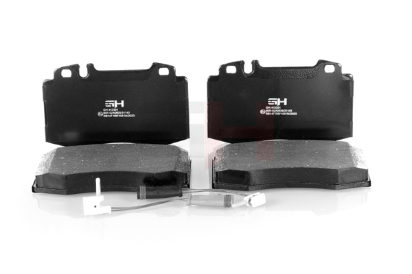 Numéro OEM 004 420 05 20 67 - Plaquettes de frein GH-412321 MERCEDES-BENZ