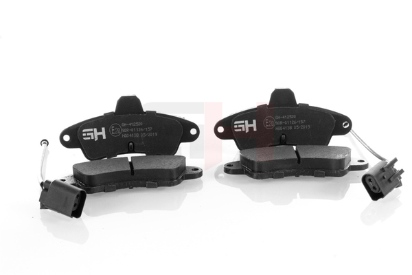 Número OEM 1 088 934 - Pastilhas de travão GH-412520 FORD