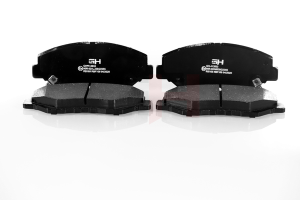 Bremsbeläge GH-412633 GH 45022SCVA01 mit akustischer Verschleißwarnung