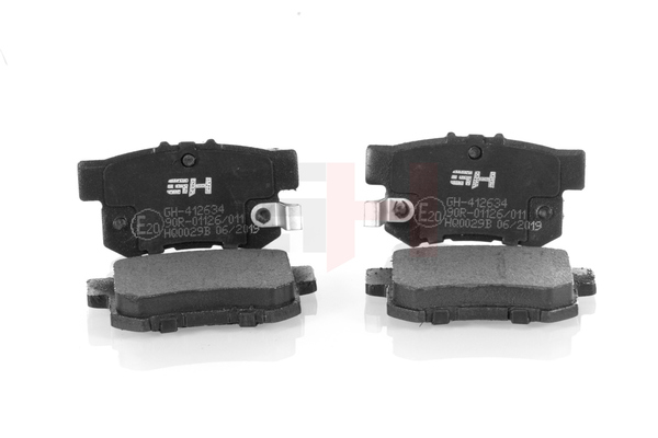 Bremsbeläge GH-412634 GH 43022SV4G02 mit akustischer Verschleißwarnung