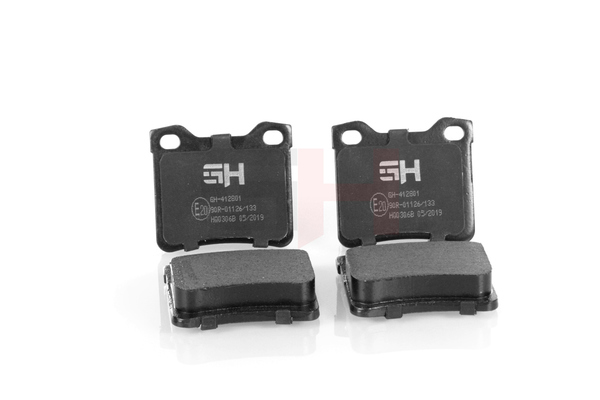 Número OEM 002 420 48 20 - Juego de pastillas de freno GH-412801 MERCEDES-BENZ, PEUGEOT