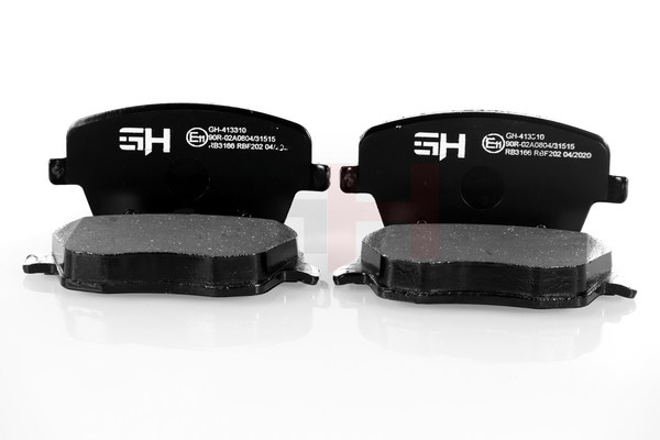Numéro OEM 6Q0 698 151 C - Plaquettes de frein GH-413310 AUDI, FORD, SEAT, SKODA, PORSCHE