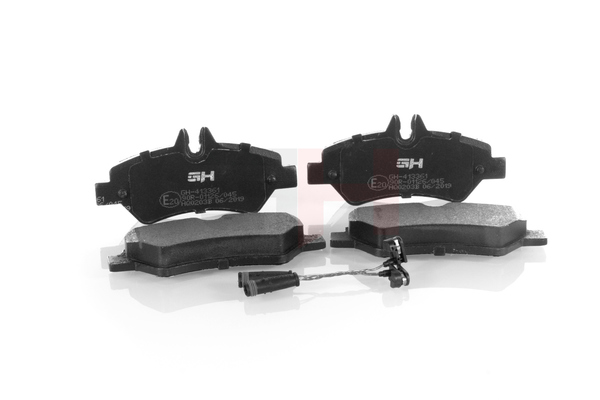 OEM nummer 2E0 698 451 H - Bremseklosser GH-413361 VW, MERCEDES-BENZ, AUDI
