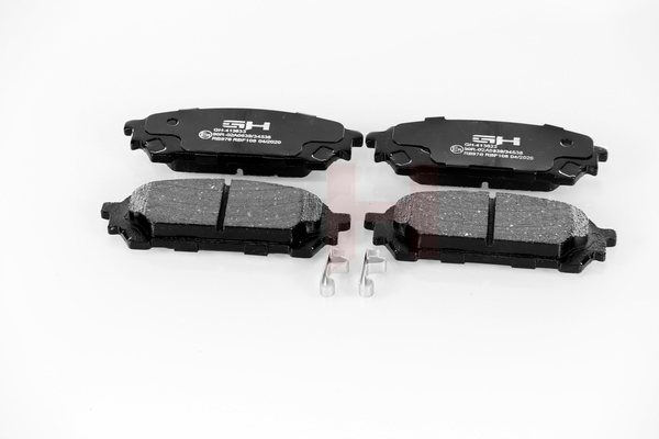 OEM-nummer 26696 AE040 - Remblokken GH-413633 SUBARU