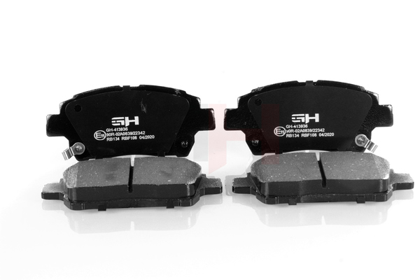 Número OEM 04465 48080 - Juego de pastillas de freno GH-413936 TOYOTA, ALFA ROMEO, LEXUS, SATURN, WIESMANN