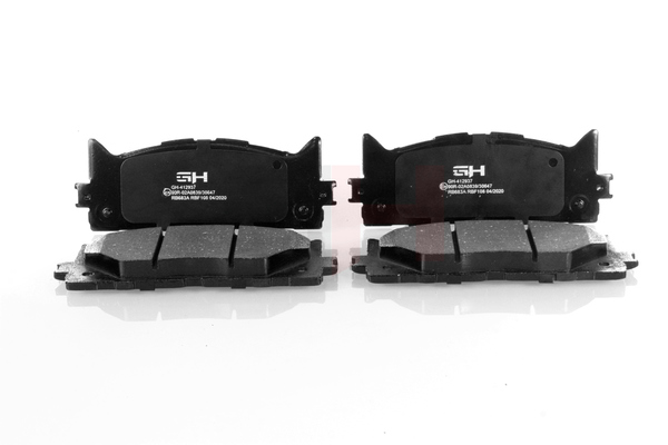 Número OEM 04465 06070 - Juego de pastillas de freno GH-413937 FORD, TOYOTA, LEXUS, SATURN