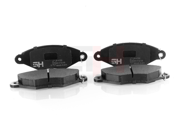 Número OEM 16 17 256 080 - Pastilhas de travão GH-413938 PEUGEOT, FORD, CITROËN