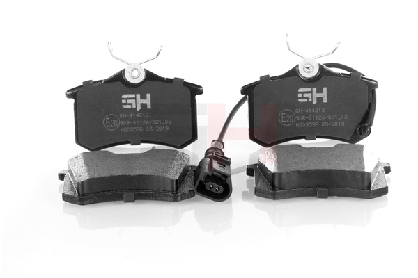Numéro OEM 8D0 698 451 B - Plaquettes de frein GH-414213 AUDI, SEAT, SKODA