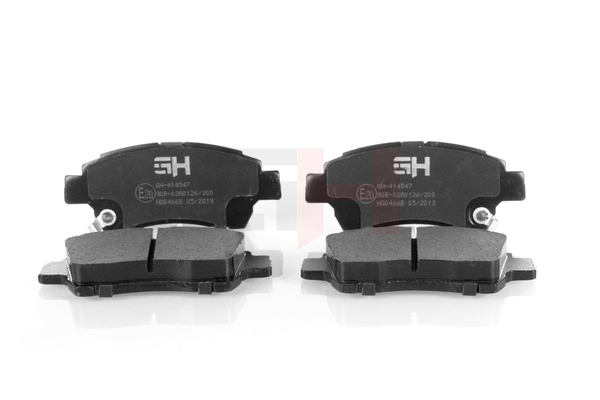 Número OEM 044 650 W080 - Pastilhas de travão GH-414547 TOYOTA, LEXUS, ASTON MARTIN, SATURN, WIESMANN