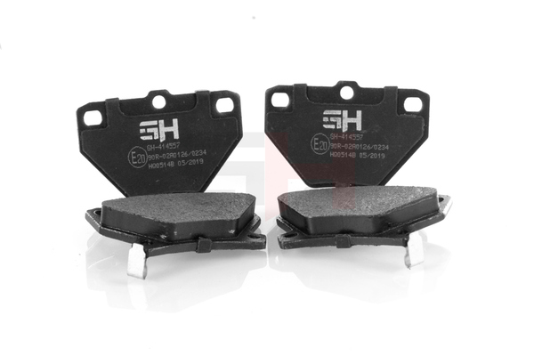 Brake pad set GH-414557 GH 044 66Y ZZD5 TOYOTA, LEXUS, SATURN, WIESMANN