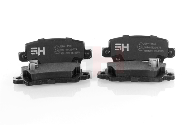Número OEM 04466 02110 - Juego de pastillas de freno GH-414560 TOYOTA, SATURN, WIESMANN