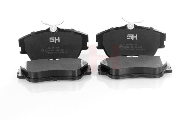 Número OEM 7D0 698 151 B - Juego de pastillas de freno GH-414731 SEAT, AUDI, SKODA, PORSCHE