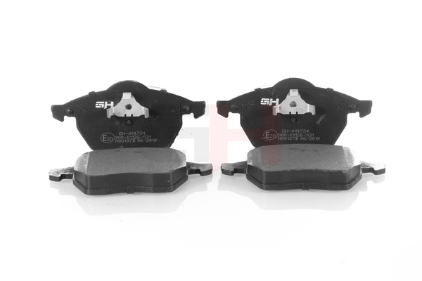 Numéro OEM 8D0 698 151 C - Plaquettes de frein GH-414734 AUDI, SEAT, SKODA, PORSCHE